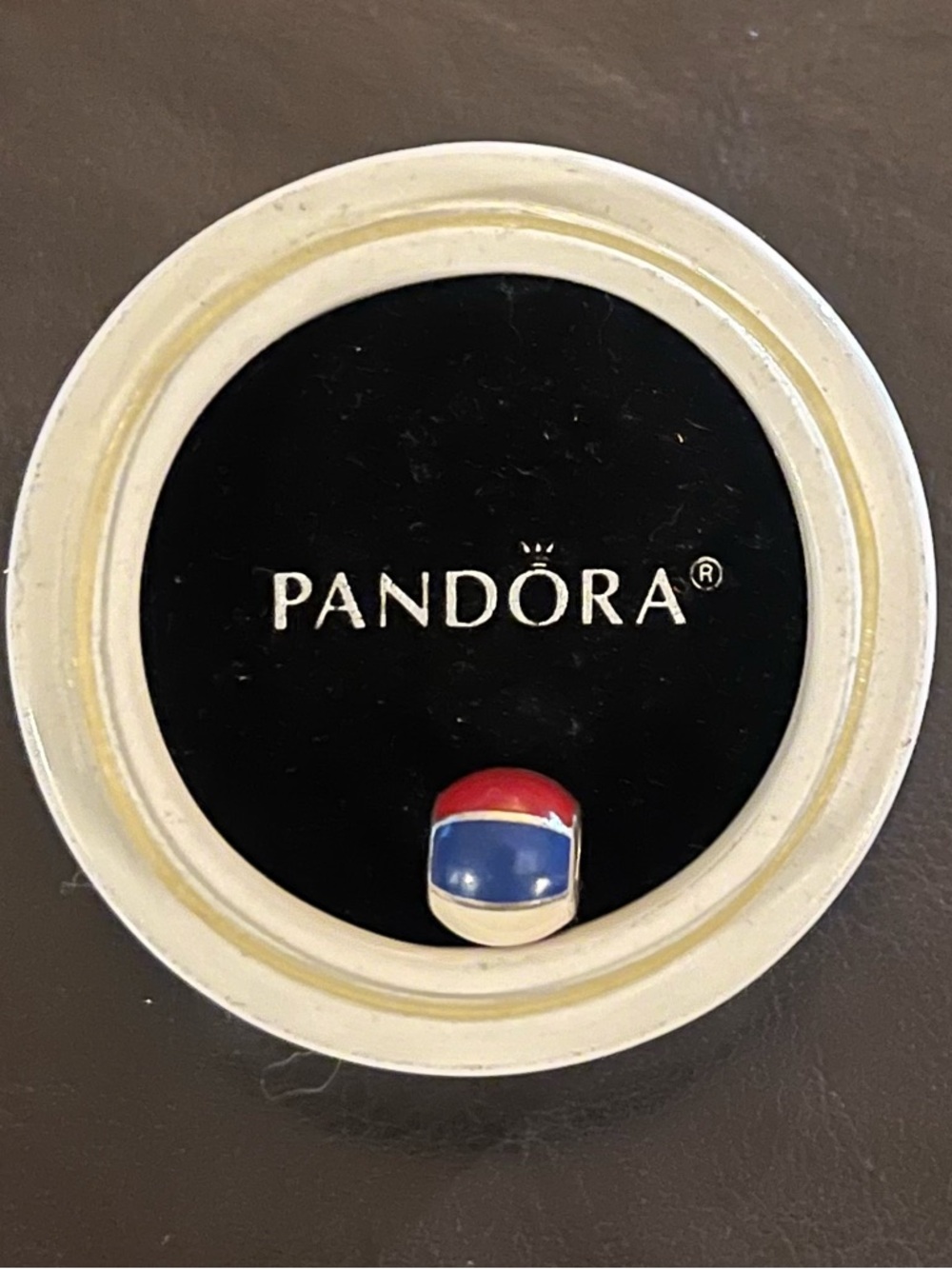 Pandora Sterling Silver Enamel Beach Ball Bead Charm 791146ENMx